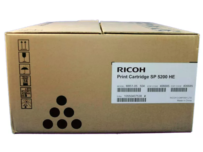 Toner Originale Ricoh 406685 SP 5200HE (Nero 25000 pagine)
