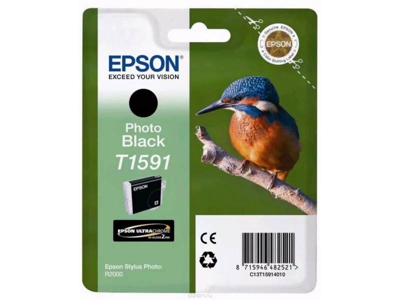 Cartuccia Originale Epson T159140 (Nero Foto 17 ml)