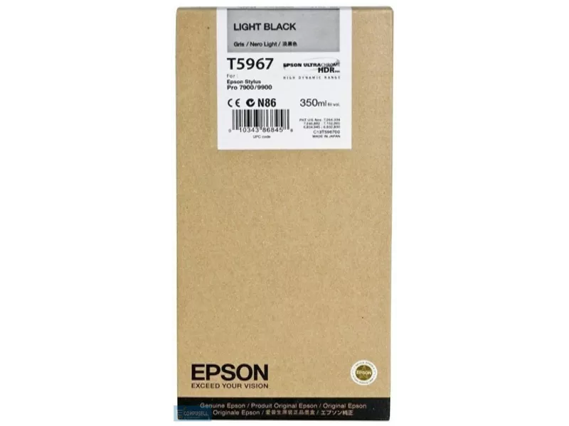 Cartuccia Originale Epson T596700 (Nero Chiaro 350 ml)