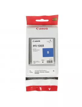 Cartuccia Originale Canon PFI-106b 6629B001 (Blu 130 ml)