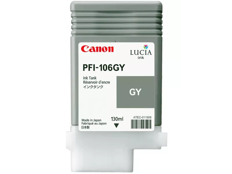 Cartuccia Originale Canon PFI-106gy 6630B001 (Grigio 130 ml)