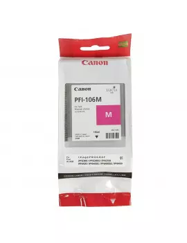 Cartuccia Originale Canon PFI-106m 6623B001 (Magenta 130 ml)