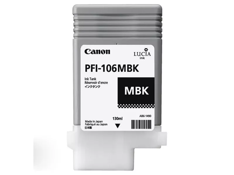 Cartuccia Originale Canon PFI-106mbk 6620B001 (Nero Opaco 130 ml)