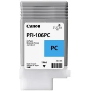 Cartuccia Originale Canon PFI-106pc 6625B001 (Ciano Foto 130 ml)