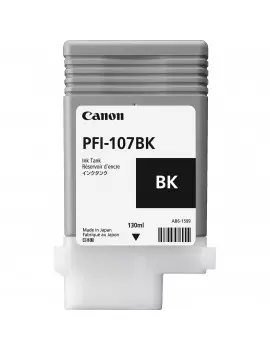 Cartuccia Originale Canon PFI-107bk 6705B001 (Nero 130 ml)