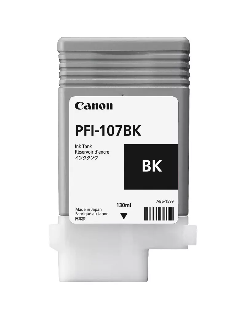 Cartuccia Originale Canon PFI-107bk 6705B001 (Nero 130 ml)