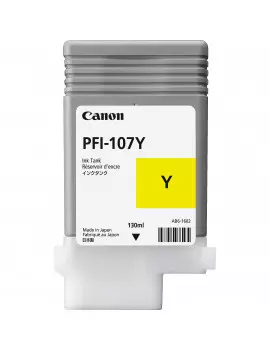 Cartuccia Originale Canon PFI-107y 6708B001 (Giallo 130 ml)