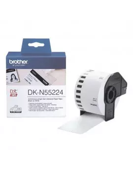 Nastro Originale Brother DKN55224 - 54 mm x 30,48 m - Carta