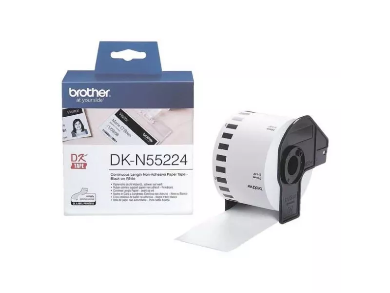 Nastro Originale Brother DKN55224 - 54 mm x 30,48 m - Carta