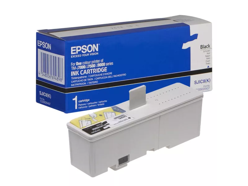 Nastro Originale Epson S020407 SJIC8 (Nero)