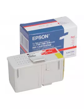 Nastro Originale Epson S020405 SJIC7/R (Rosso)