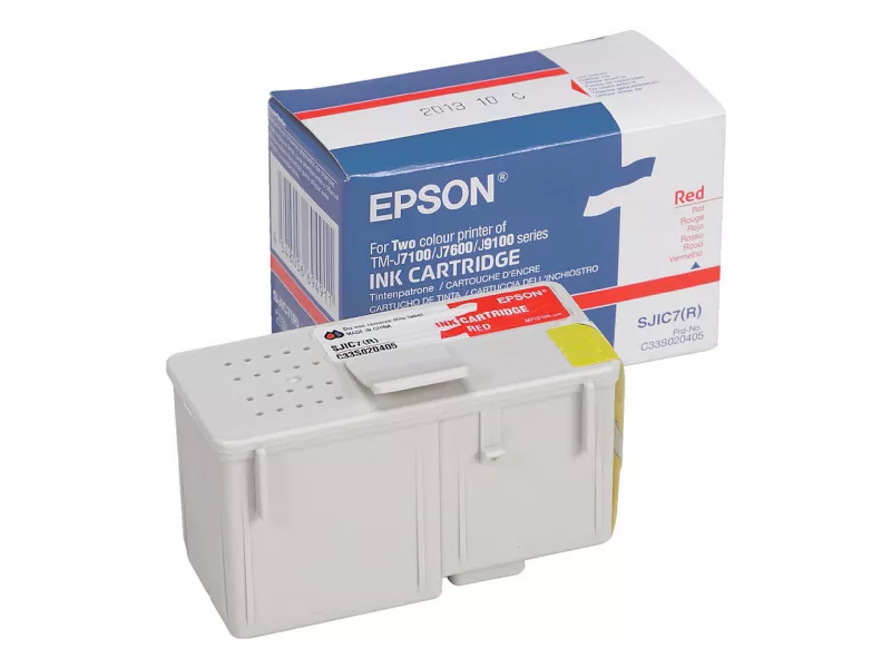 Nastro Originale Epson S020405 SJIC7/R (Rosso)