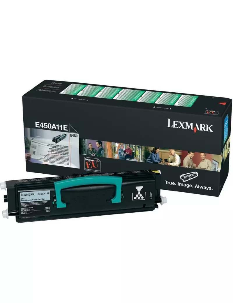 Toner Originale Lexmark E450A11E (Nero 6000 pagine)