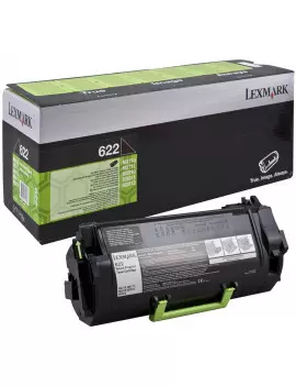 Toner Originale Lexmark 622 62D2000 (Nero 6000 pagine)