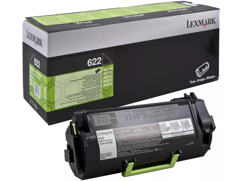 Toner Originale Lexmark 622 62D2000 (Nero 6000 pagine)