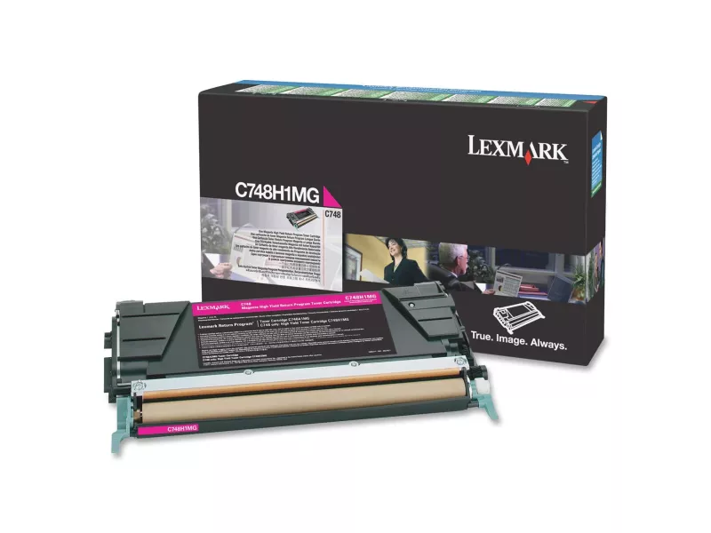 Toner Originale Lexmark C748 C748H1MG (Magenta 10000 pagine)