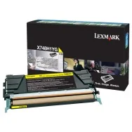 Toner Originale Lexmark X748 X748H1YG (Giallo 10000 pagine)