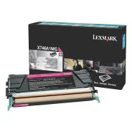 Toner Originale Lexmark X746 X746A1MG (Magenta 7000 pagine)
