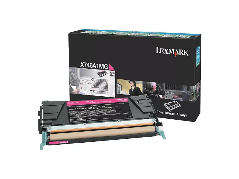 Toner Originale Lexmark X746 X746A1MG (Magenta 7000 pagine)