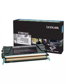 Toner Originale Lexmark X746 X746H1KG (Nero 12000 pagine)