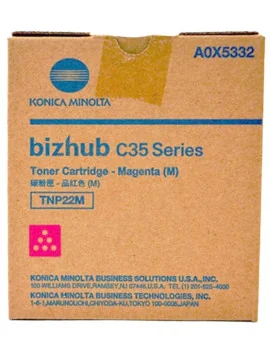 Toner Originale Konica Minolta TNP22M A0X5352 (Magenta 6000 pagine)