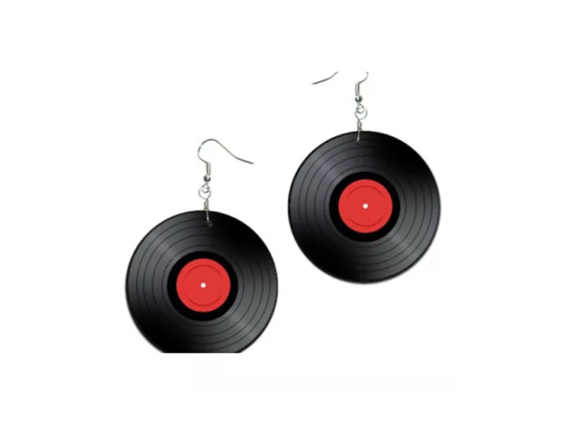 Orecchini Vinile