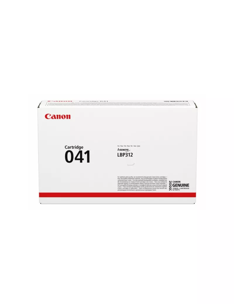 Toner Originale Canon 041 0452C002 (Nero 10000 pagine)