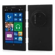 Cover in TPU Semirigida Antiscivolo per Nokia Lumia 1020 (Nero)