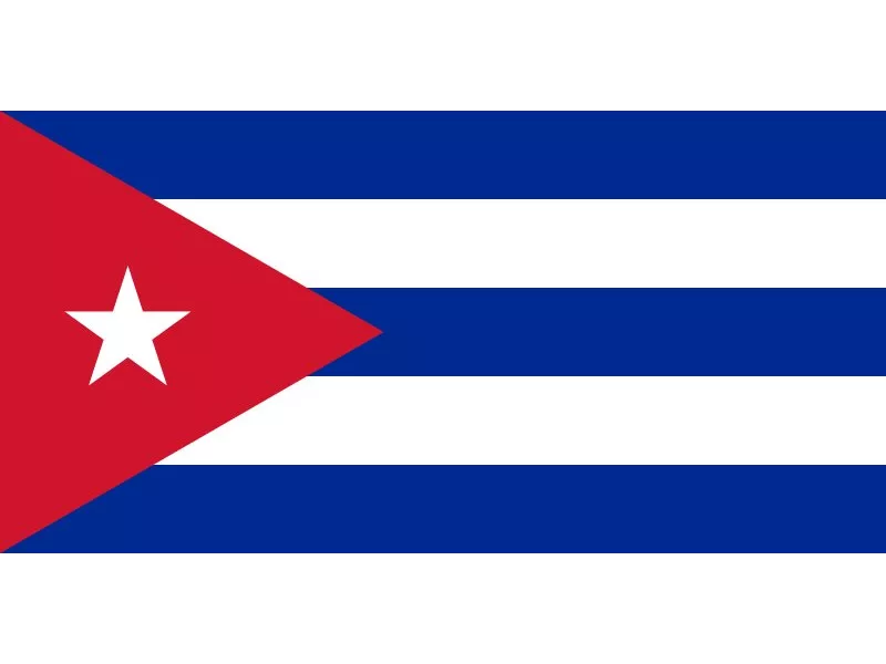 Bandiera - Cuba - 150x90 cm