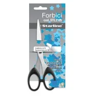 Forbici in Acciaio Starline - 16 cm - Nero