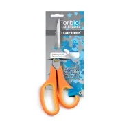 Forbici in Acciaio Starline - 21,5 cm - Impugatura Morbida - Nero