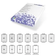 Etichette Adesive Starline - 99,1x38,1 mm - Angoli Arrotondati - Bianco