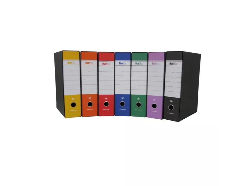 Registratore Starbox Starline - Protocollo - Dorso 5 - Verde Registratore Starbox Starline - Protocollo - Dorso 5 - Verde