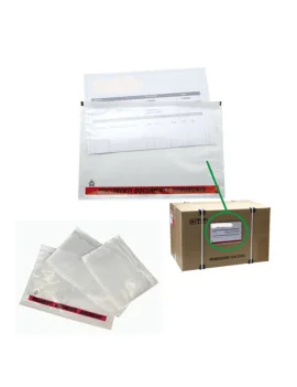 Buste Portadocumenti Adesive Starline - 160x110 mm (Conf. 100)