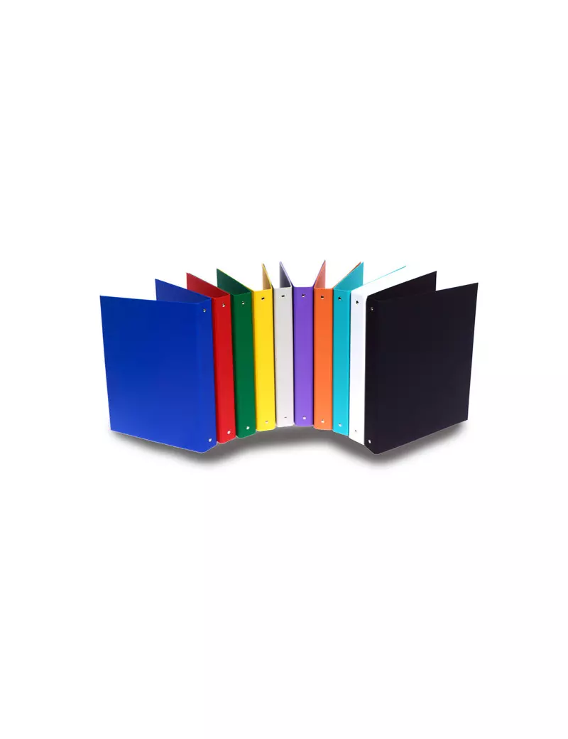 Raccoglitore Starline - 4 Anelli a R - Ø30 mm - 22x30 cm - Rivestito in PPL - Bianco Raccoglitore Starline - 4 Anelli a R - Ø30 mm - 22x30 cm - Rivestito in PPL - Bianco