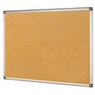 Lavagna in Sughero con Cornice in Alluminio Starline - 90x120 cm