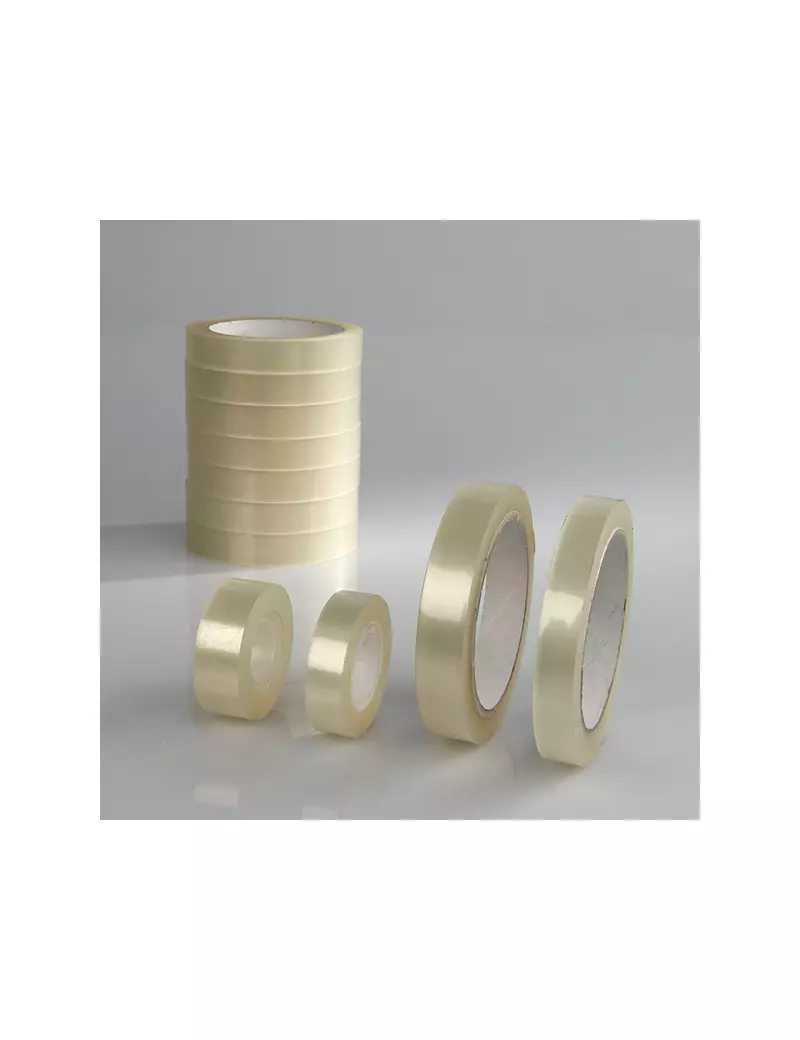 Nastro Adesivo Starline - 19 mm x 10 m - Trasparente (Conf. 8) Nastro Adesivo Starline - 19 mm x 10 m - Trasparente (Conf. 8)