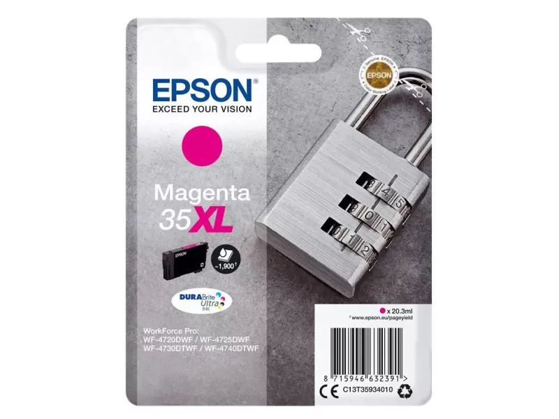Cartuccia Originale Epson T359340 (Magenta 1900 pagine) Cartuccia Originale Epson T359340 (Magenta 1900 pagine)