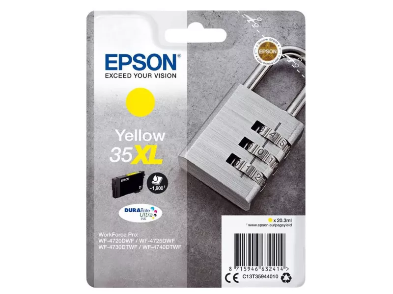 Cartuccia Originale Epson T359440 (Giallo 1900 pagine) Cartuccia Originale Epson T359440 (Giallo 1900 pagine)