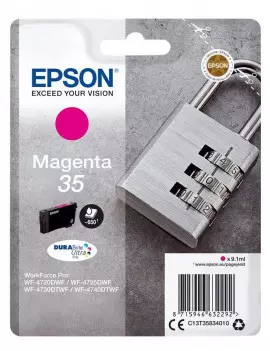Cartuccia Originale Epson T358340 (Magenta 650 pagine)