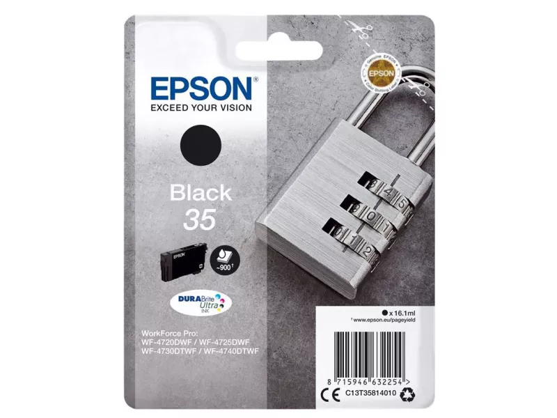 Cartuccia Originale Epson T358140 (Nero 900 pagine) Cartuccia Originale Epson T358140 (Nero 900 pagine)