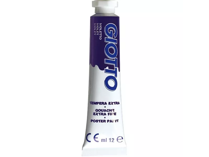 Tubetti Tempera Giotto - 12 ml - Violetto (Conf. 6) Tubetti Tempera Giotto - 12 ml - Violetto (Conf. 6)