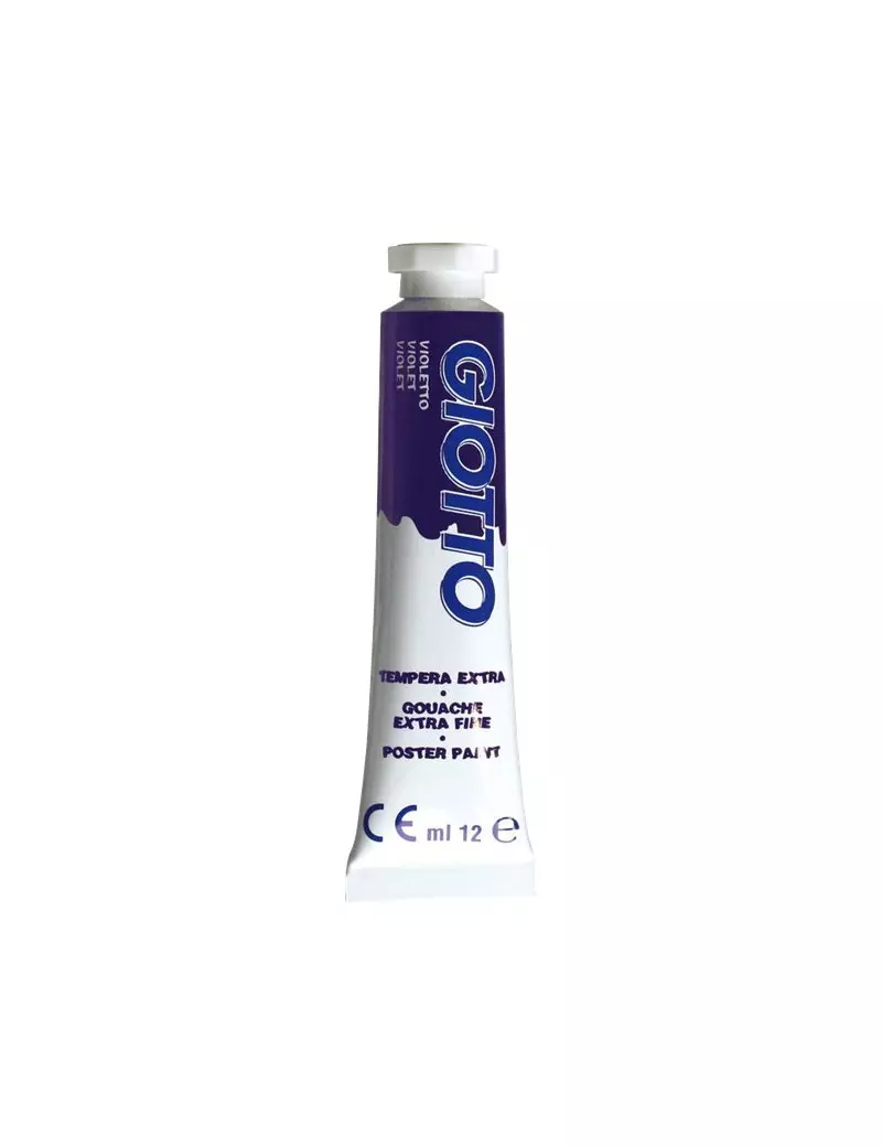 Tubetti Tempera Giotto - 12 ml - Violetto (Conf. 6) Tubetti Tempera Giotto - 12 ml - Violetto (Conf. 6)