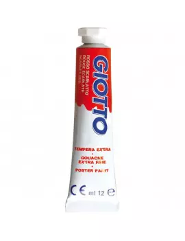 Tubetto Tempera Giotto - 12 ml - Rosso Scarlatto (Conf. 6)