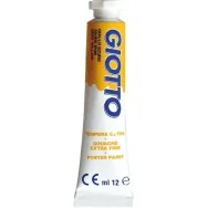 Tubetto Tempera Giotto - 12 ml - Giallo Scuro (Conf. 6)