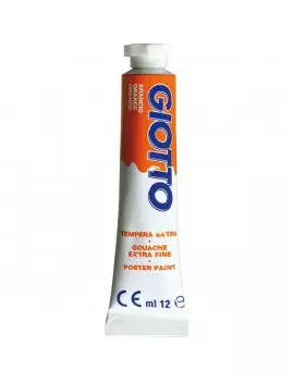 Tubetto Tempera Giotto - 12 ml - Arancione (Conf. 6)