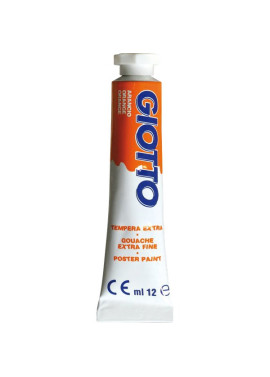 Tubetto Tempera Giotto - 12 ml - Arancione (Conf. 6)