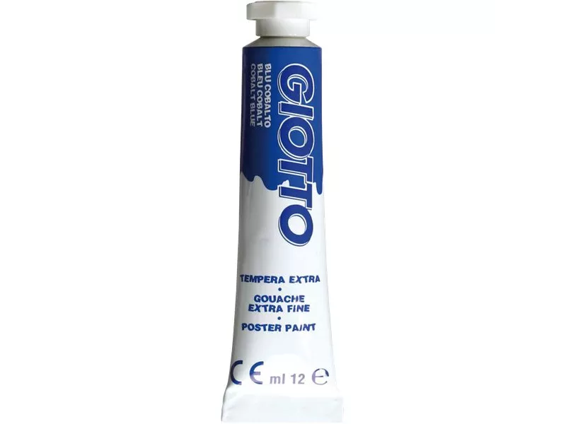 Tubetto Tempera Giotto - 12 ml - Blu Cobalto (Conf. 6) Tubetto Tempera Giotto - 12 ml - Blu Cobalto (Conf. 6)