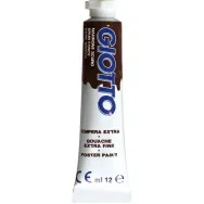 Tubetto Tempera Giotto - 12 ml - Marrone Scuro (Conf. 6)