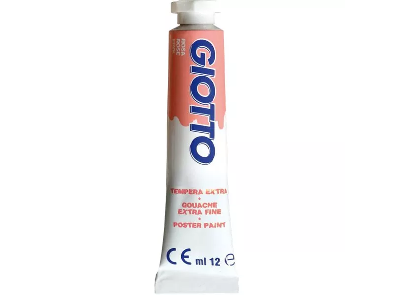 Tubetto Tempera Giotto - 12 ml - Rosa (Conf. 6) Tubetto Tempera Giotto - 12 ml - Rosa (Conf. 6)